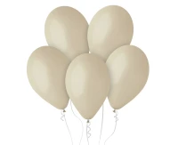 Balloons Gemar 12", pastel latte, 100pcs